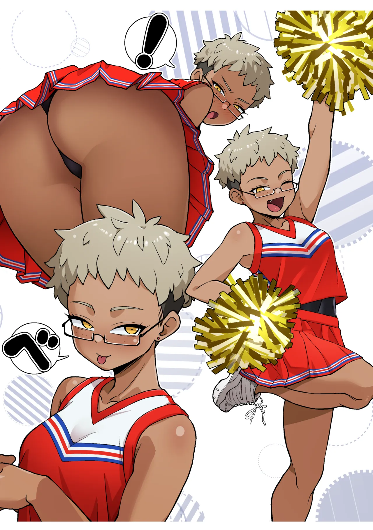 目つきの悪い眼鏡褐色ベリショっ娘を喰らえっ__デジタル版 Page.20