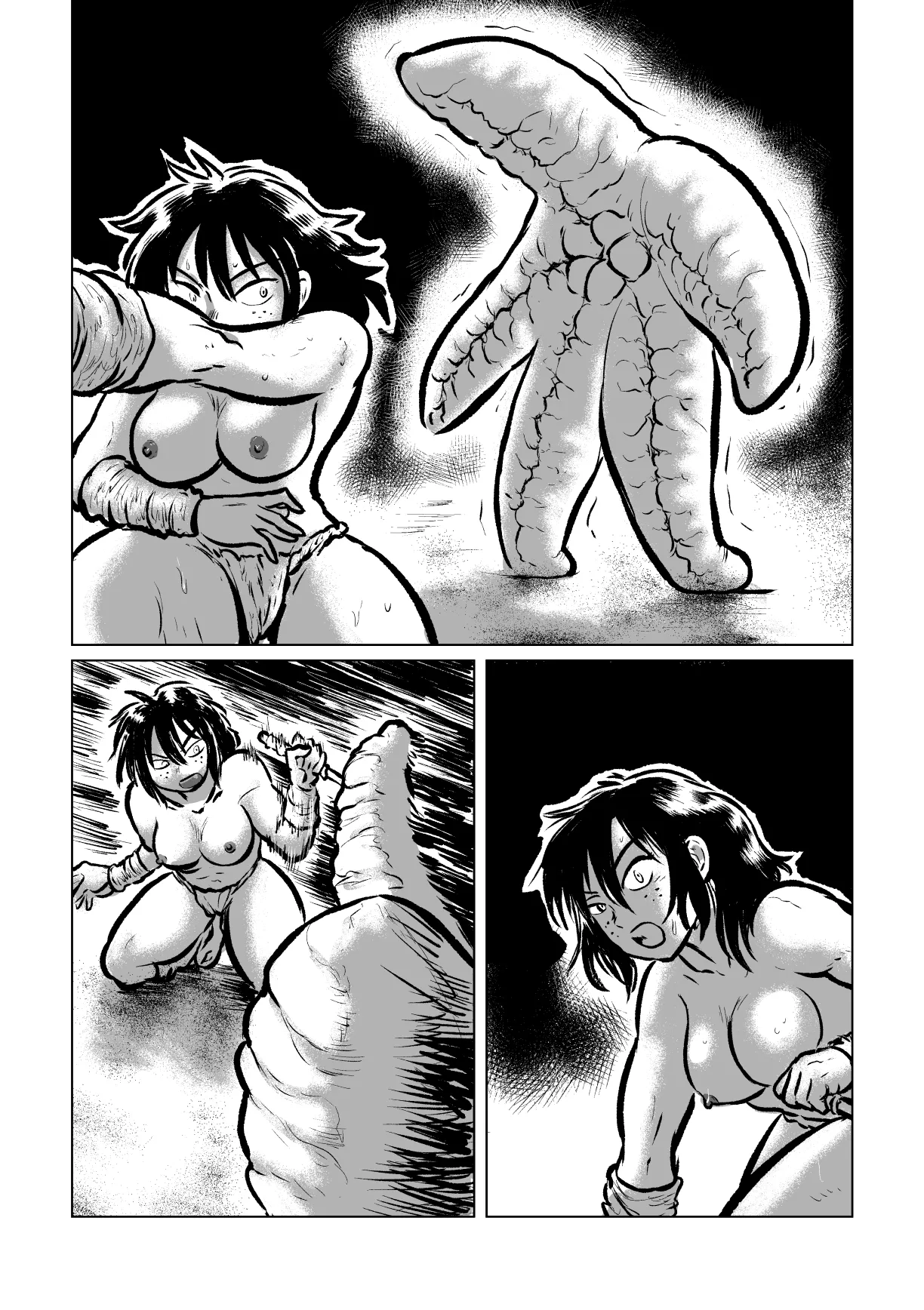 大ヒトデVS海女 Page.34