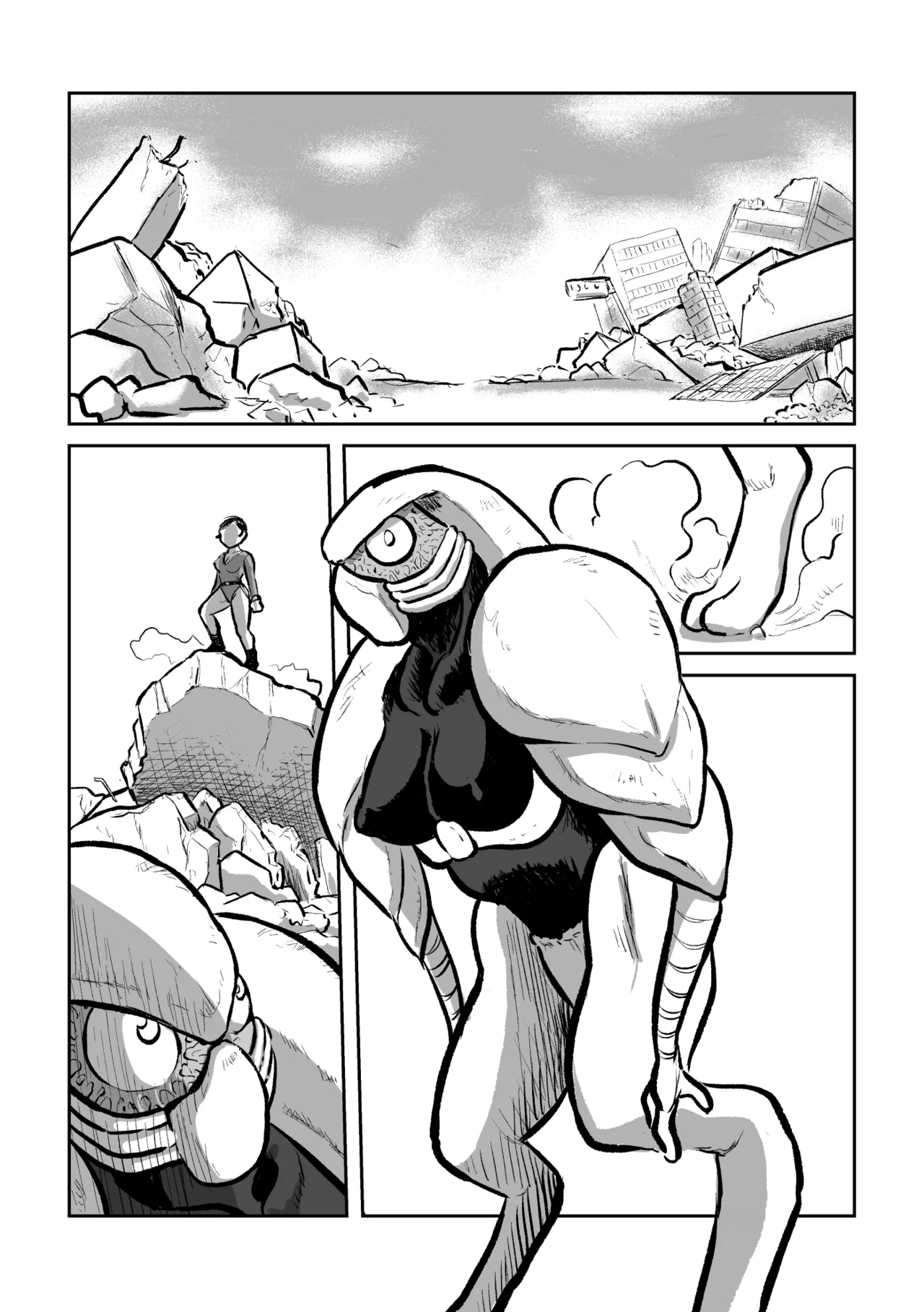 異星人 対 女戦闘員 Page.30