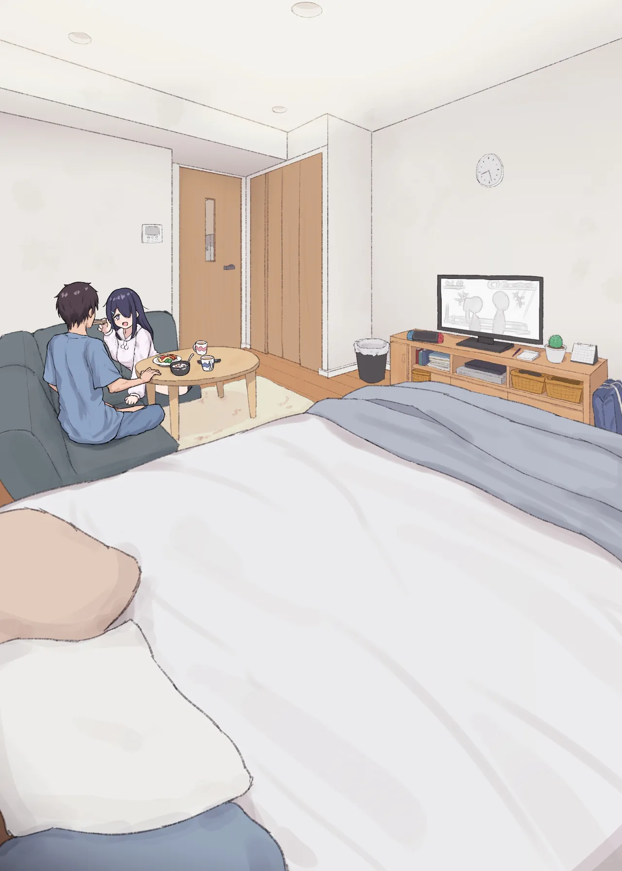 人見知りちゃんとお留守番 Page.47