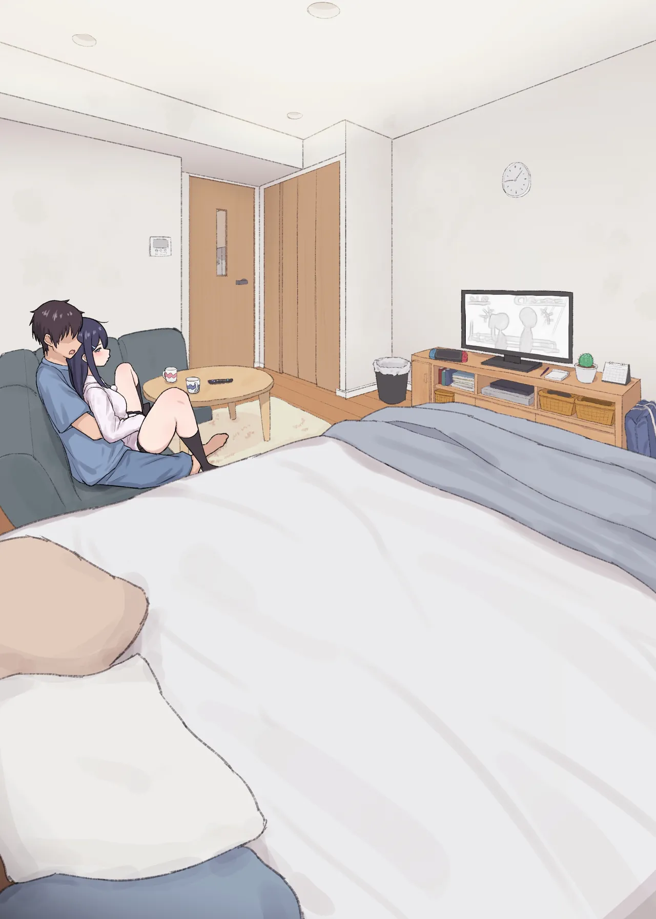 人見知りちゃんとお留守番 Page.50