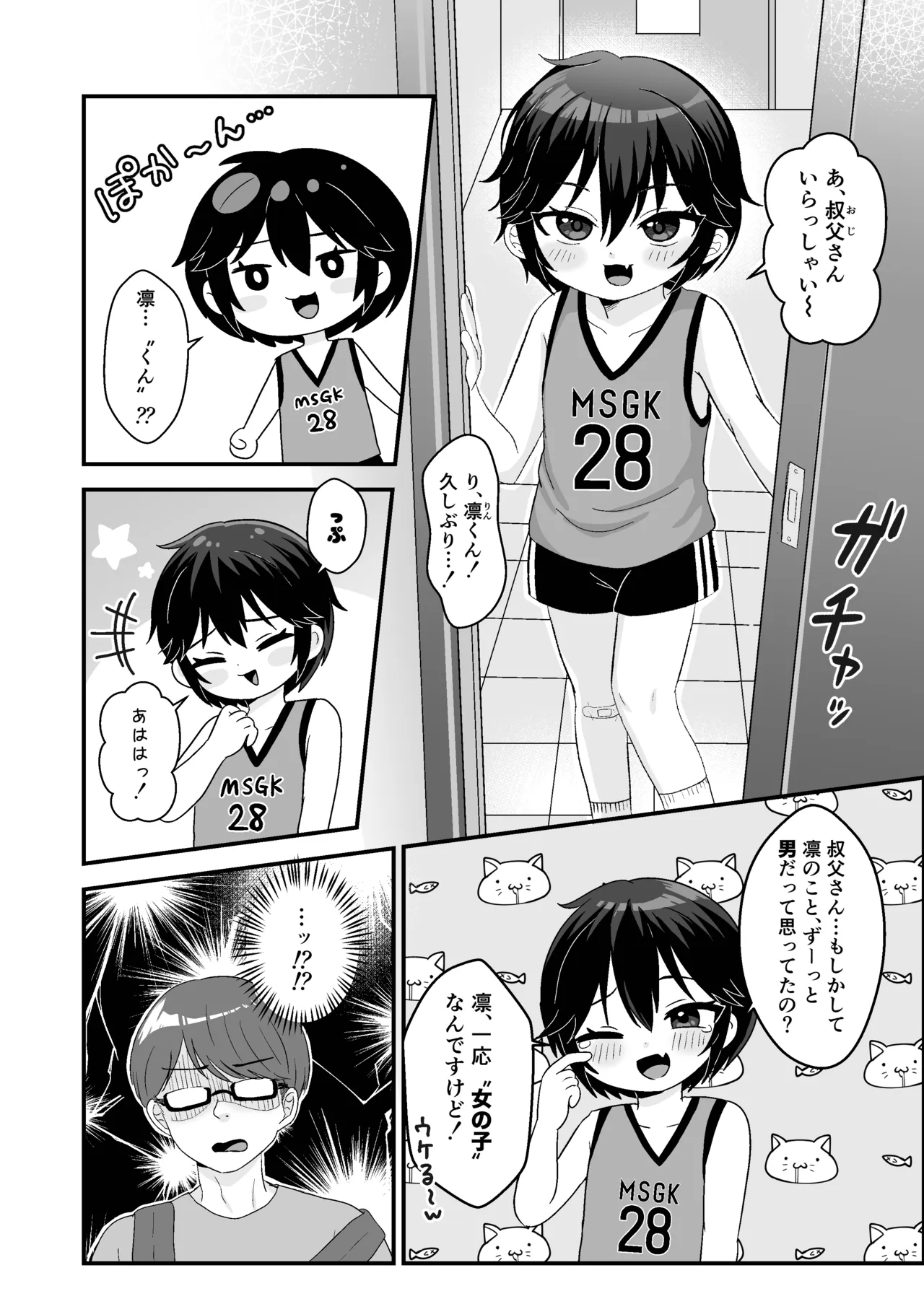 男の子だと思っていた姪っ子が超メスガキビッチになっていた。 Page.4