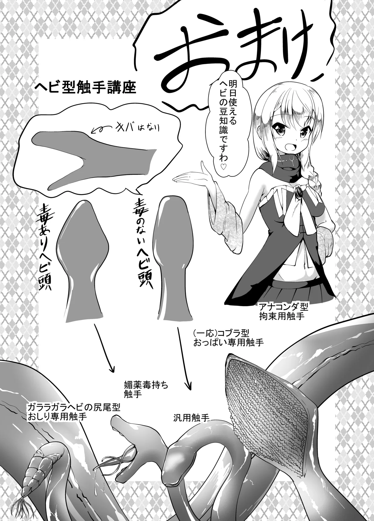 魔女特性！にゅるにゅる触手穴 Page.17