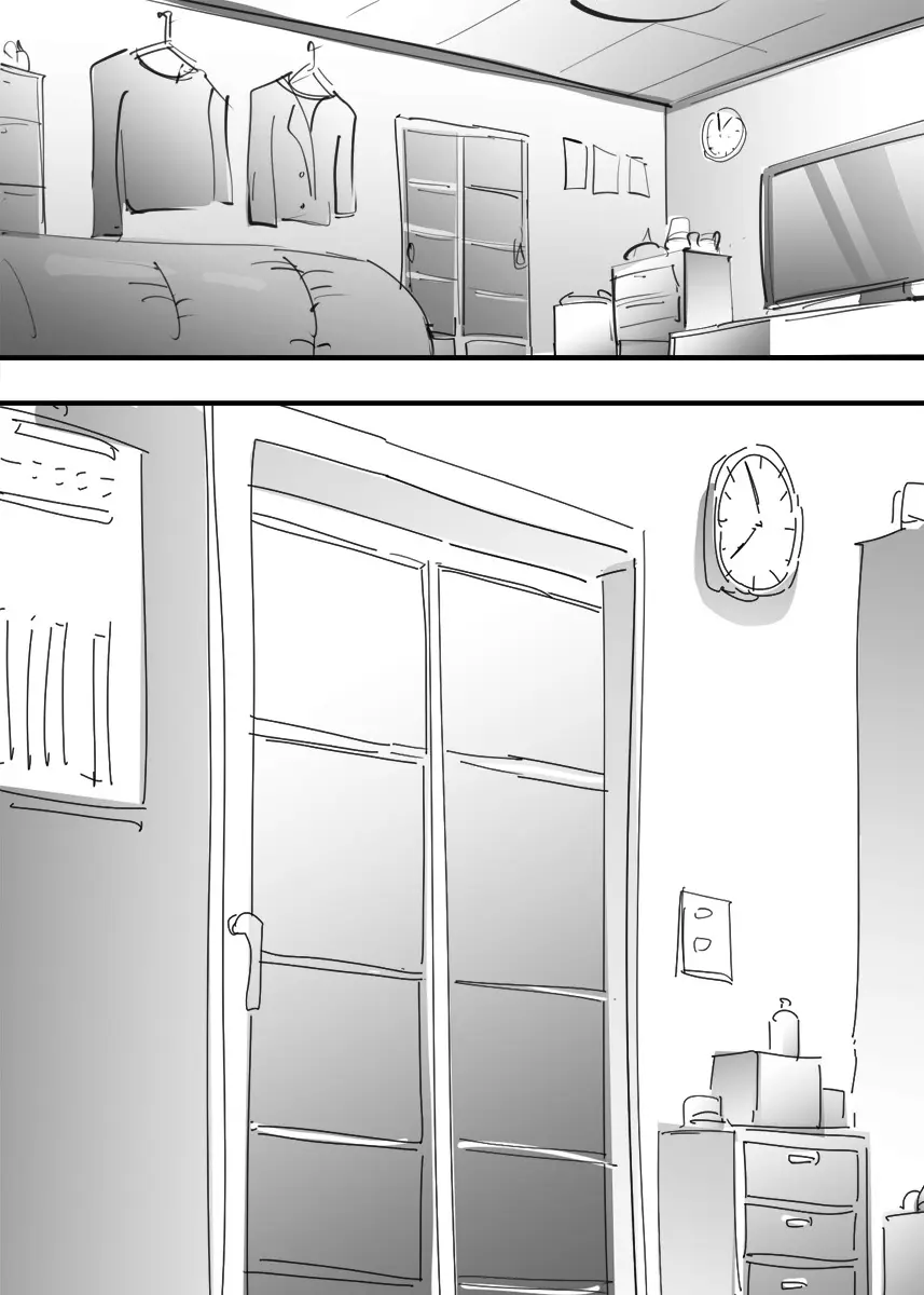 雨で濡れたママに興奮して流れで生エッチしたボク。 Page.14