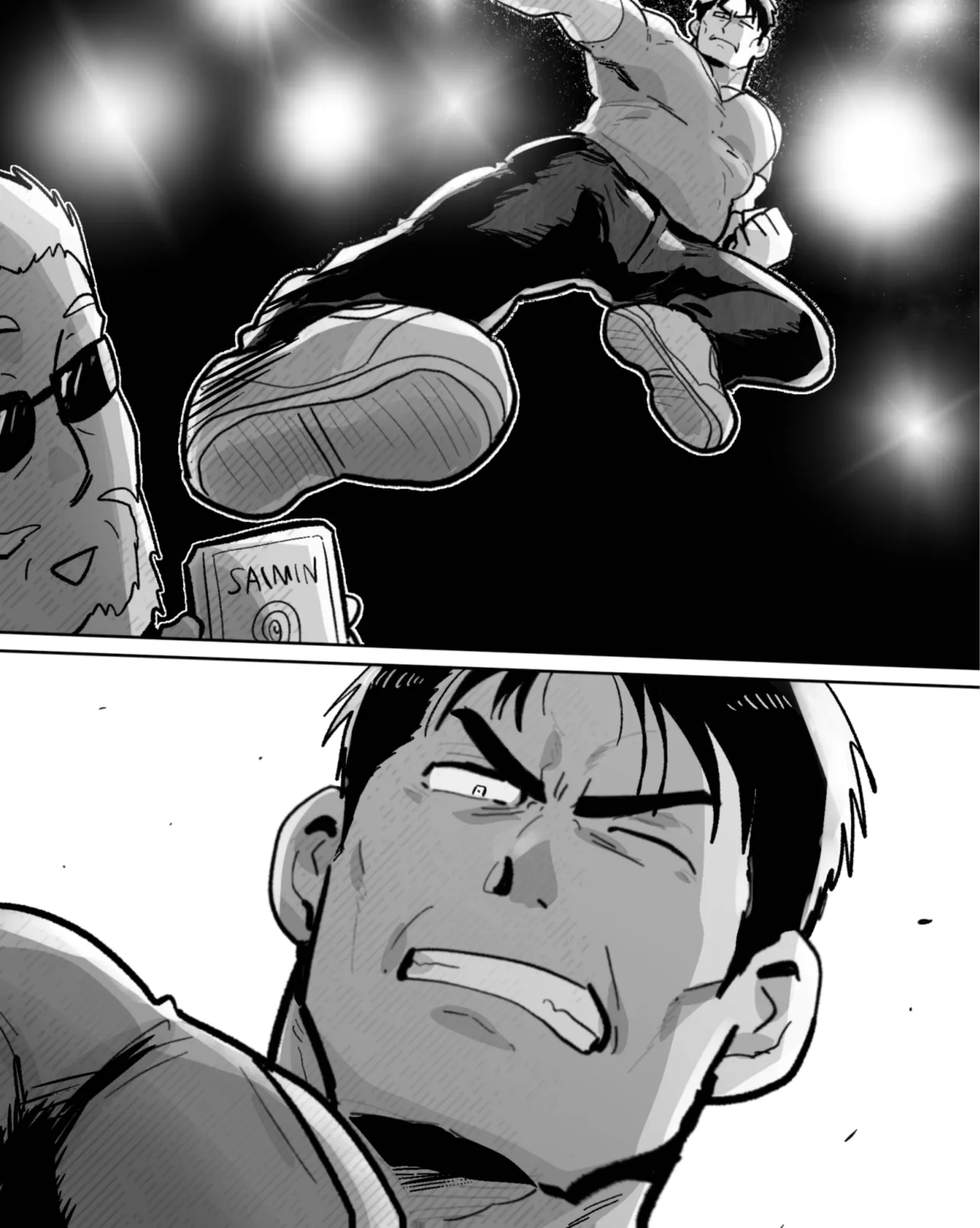 ノンケマッチョの催●乱交ヒーローショー Page.77
