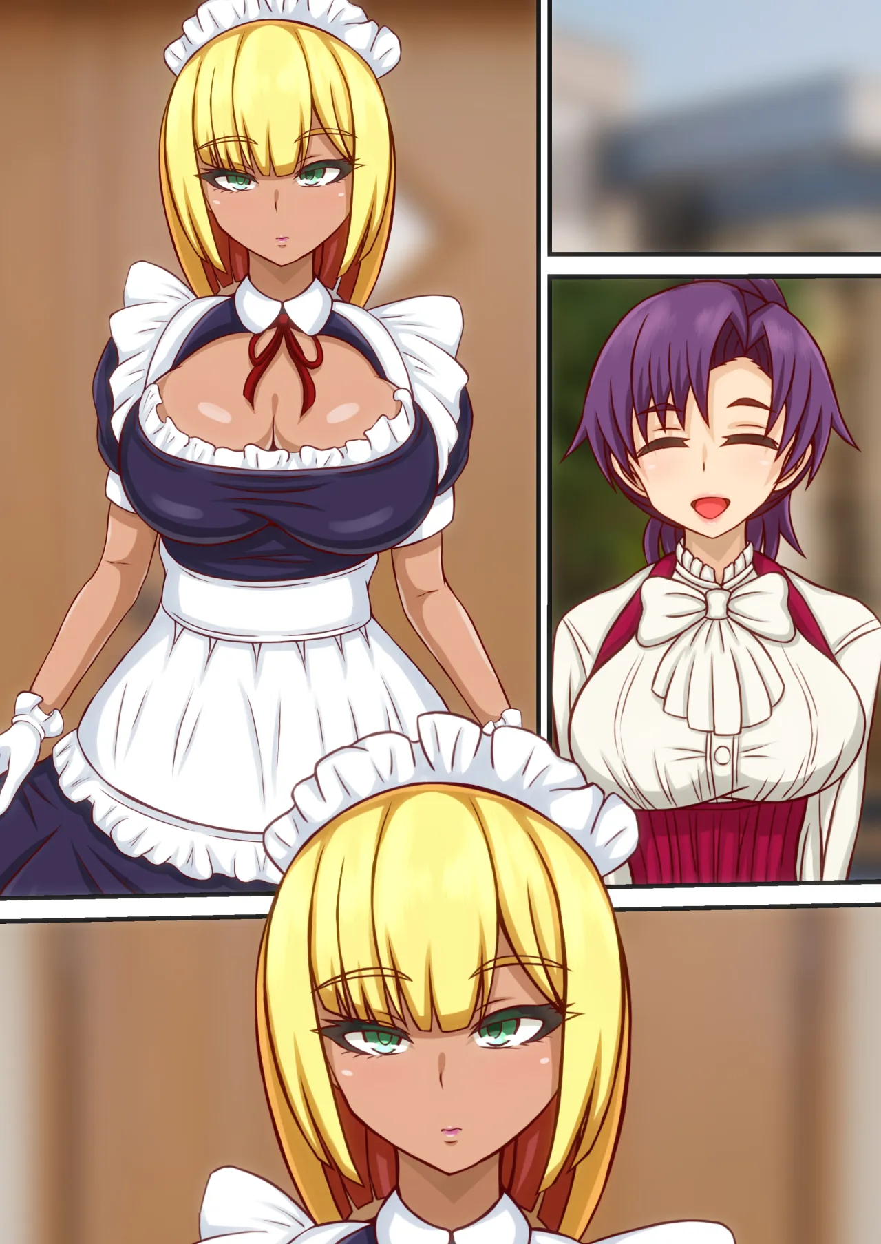 ふたなり女教師の性事情3～褐色メイドと一緒にご奉仕H～ Page.27