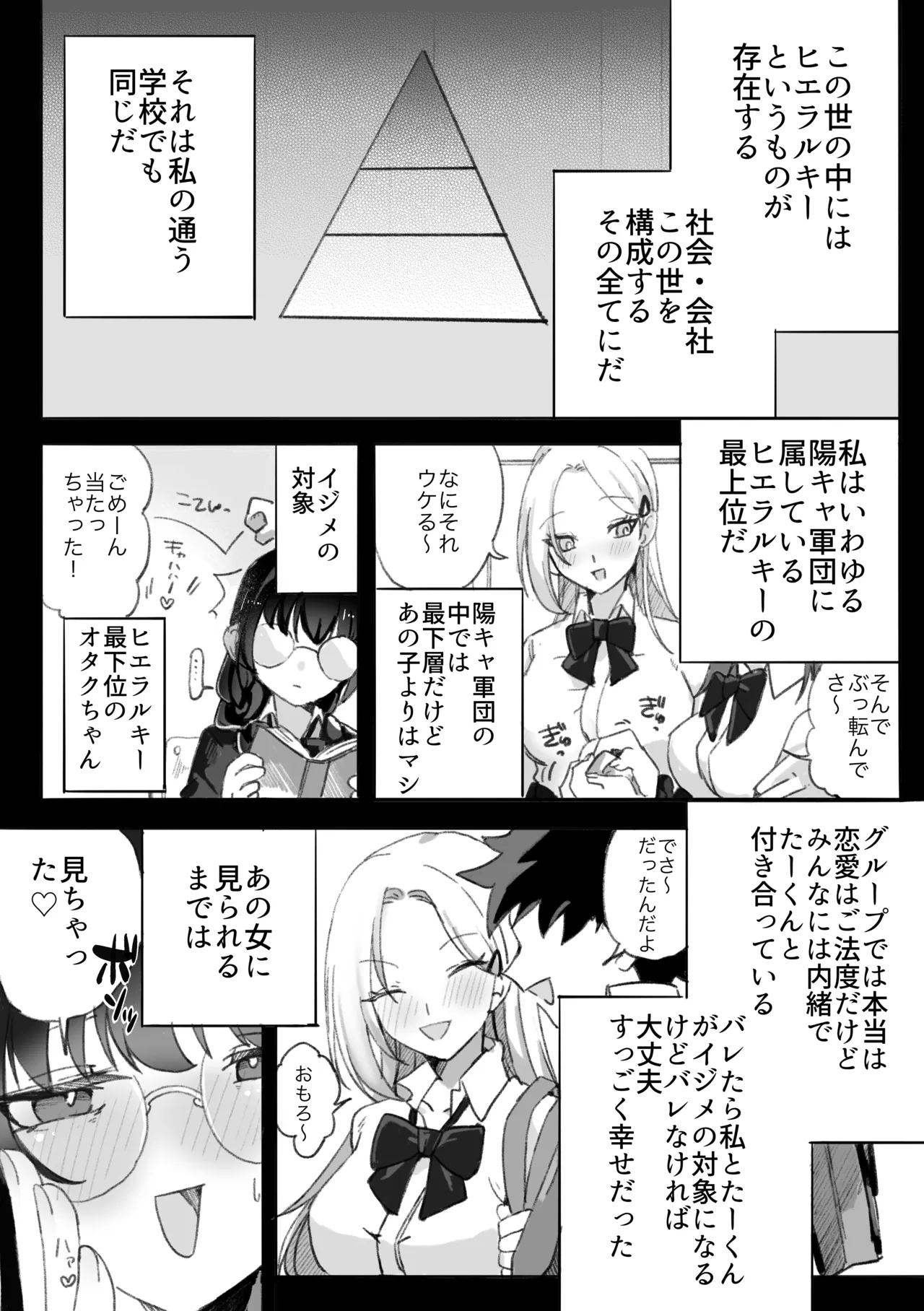 ギャルはオタクに脅される〜ペットボトル倒し編•ハッカ油登校編〜 Page.2
