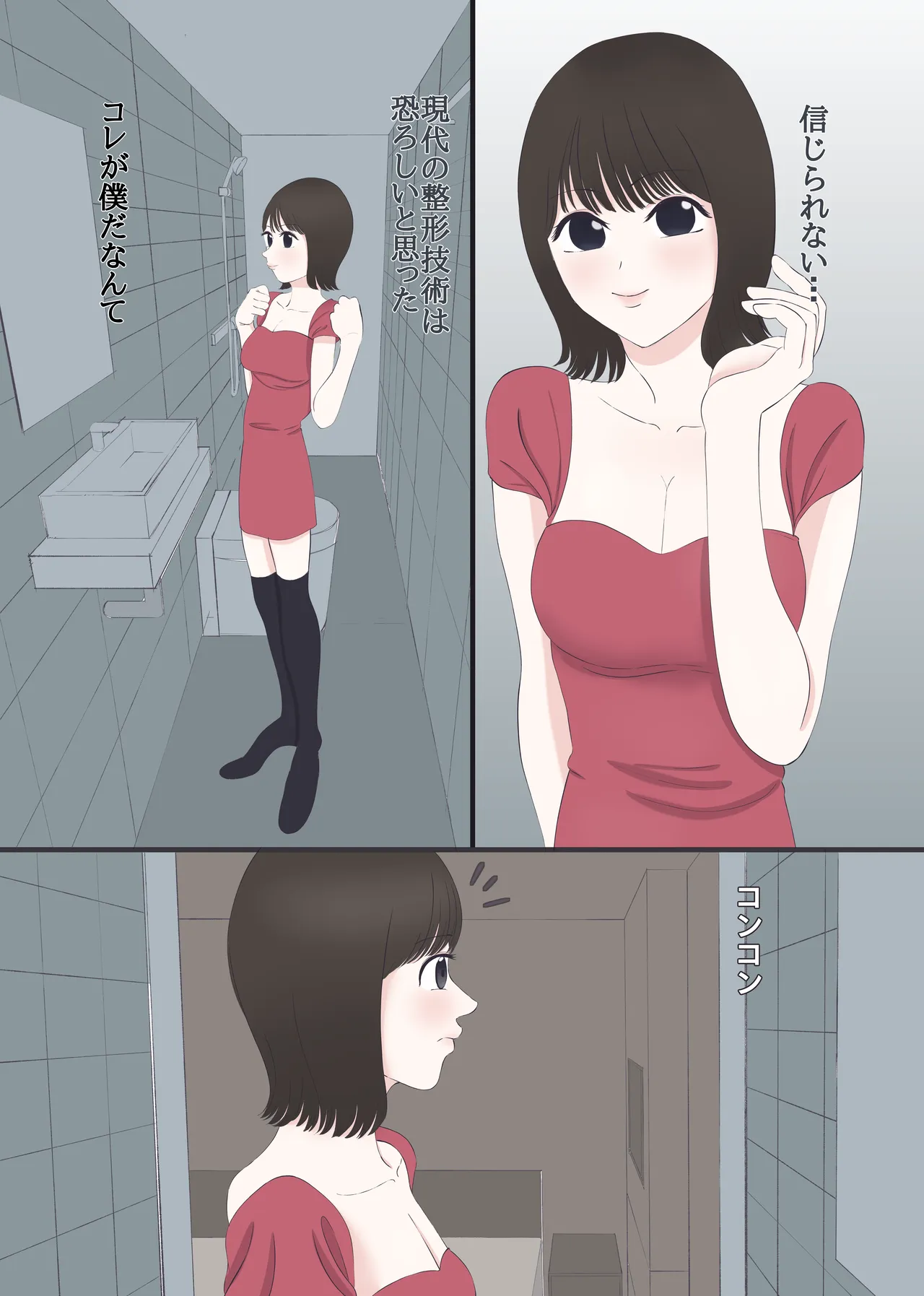 整形して売春婦になった男 Page.4