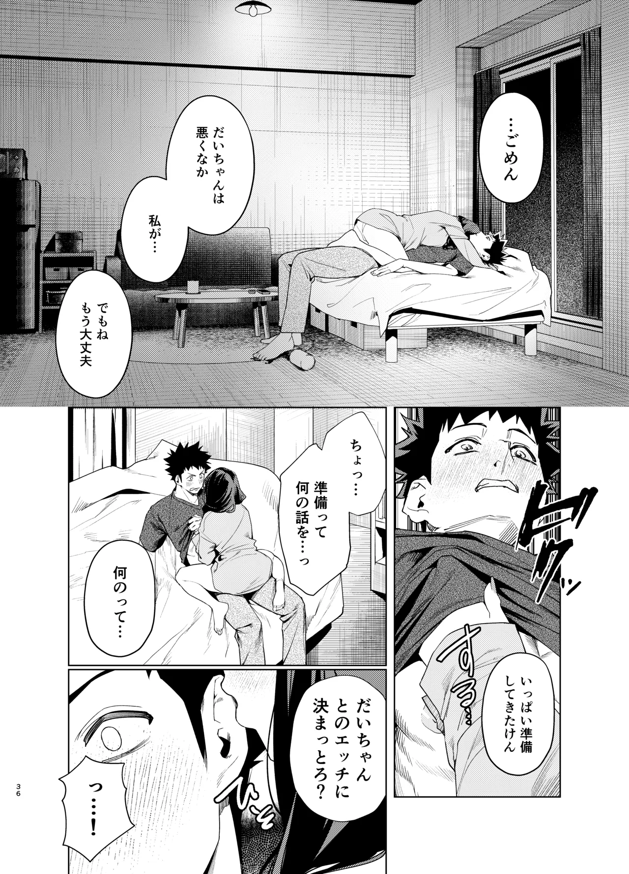 先輩、今日泊ってもいいよね? 3 Page.36