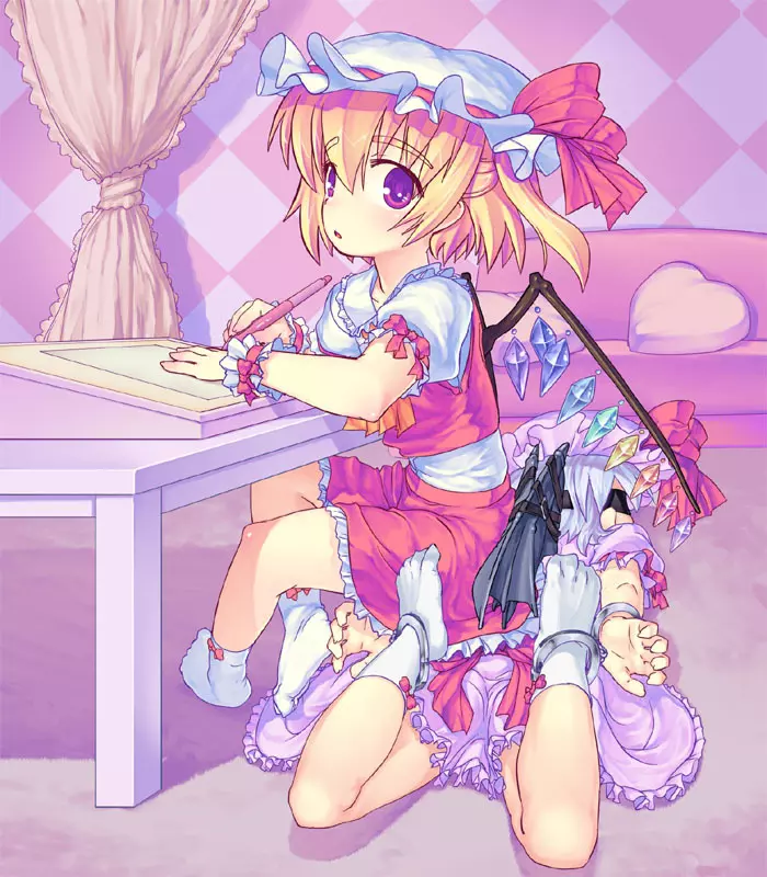 東方アンケリレー@地下室
