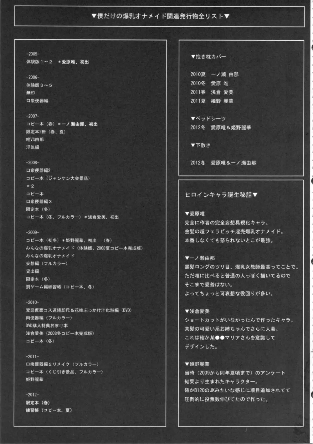 僕だけの爆乳オナメイド -7周年記念合同誌- Page.144