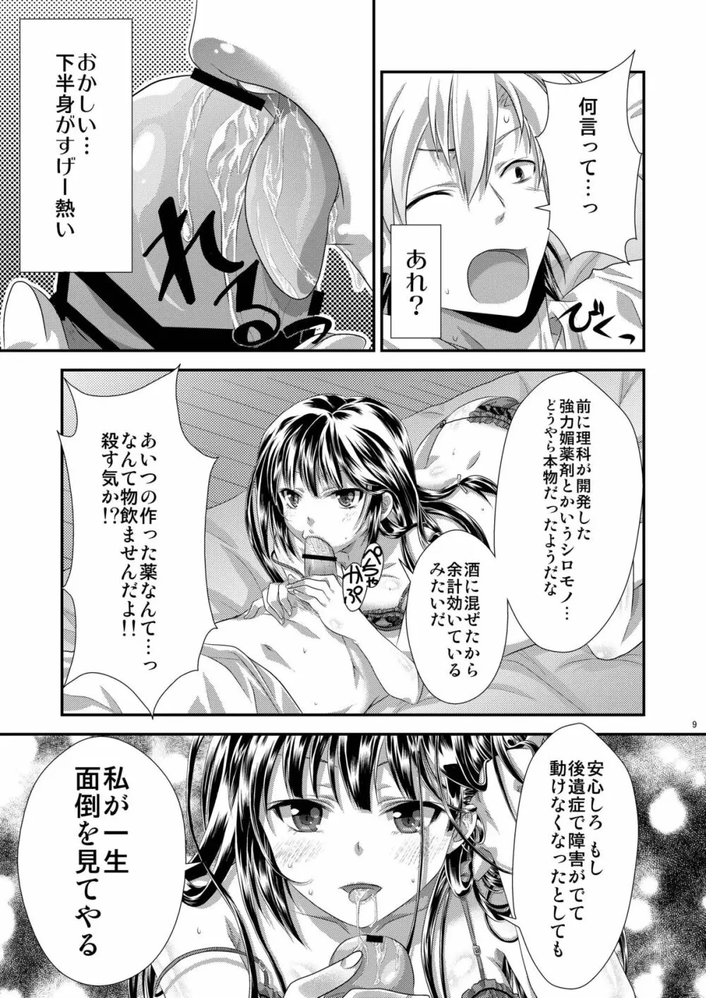 夜空はヤンデレ化するしか道はない Page.8