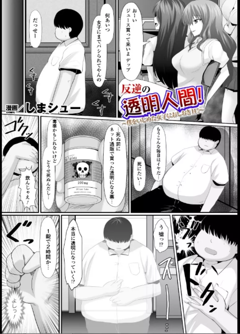 反逆の透明人間~僕をいじめた女子におしおきH!~
