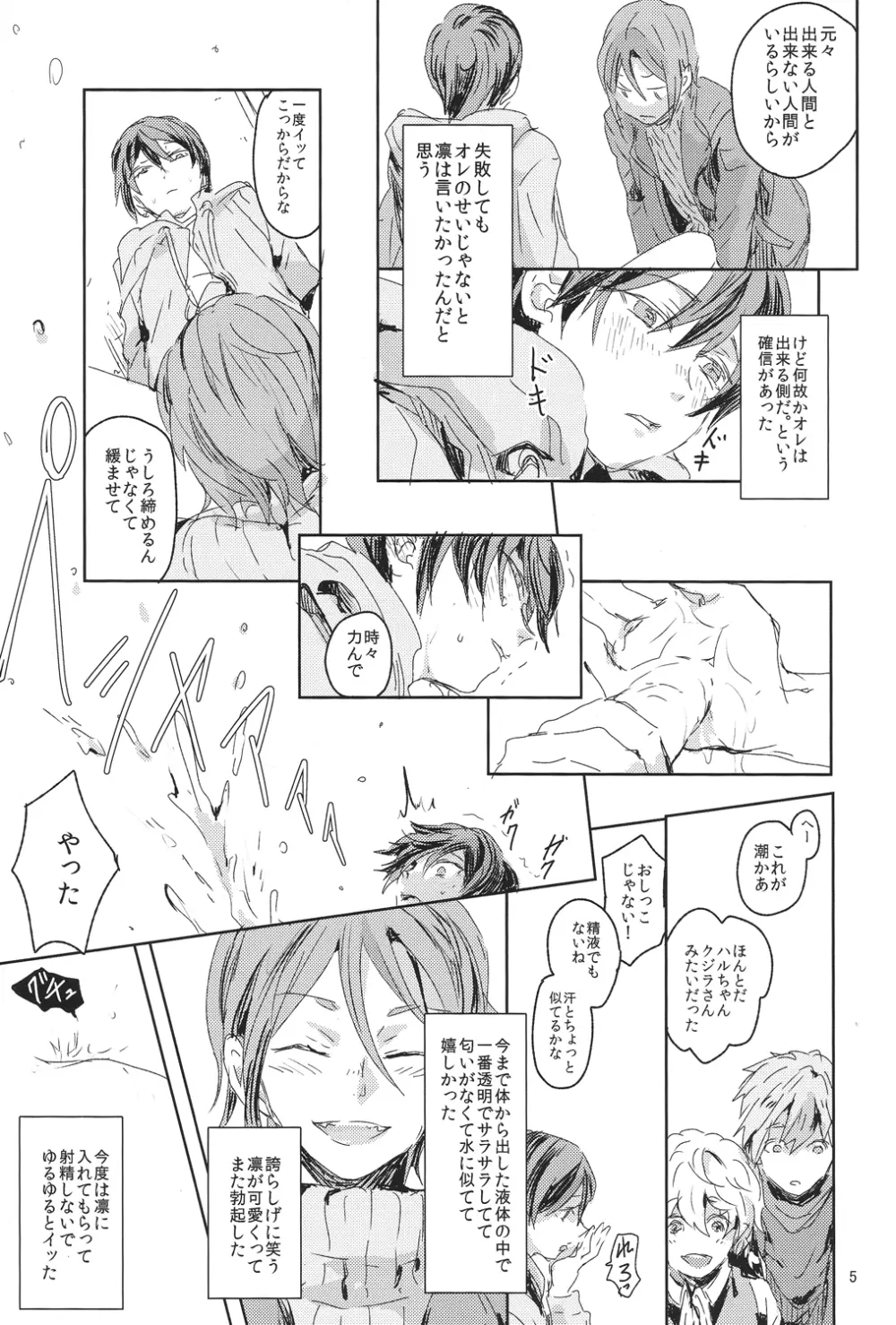 泳がない Page.4