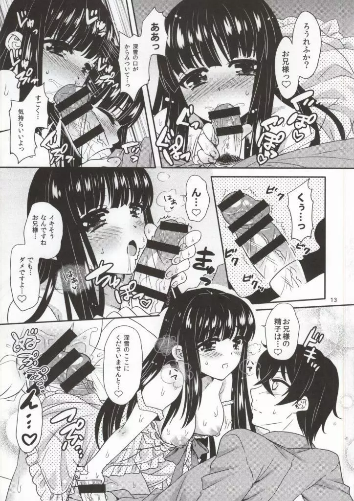 今夜も、深雪はお兄様と…… Page.10