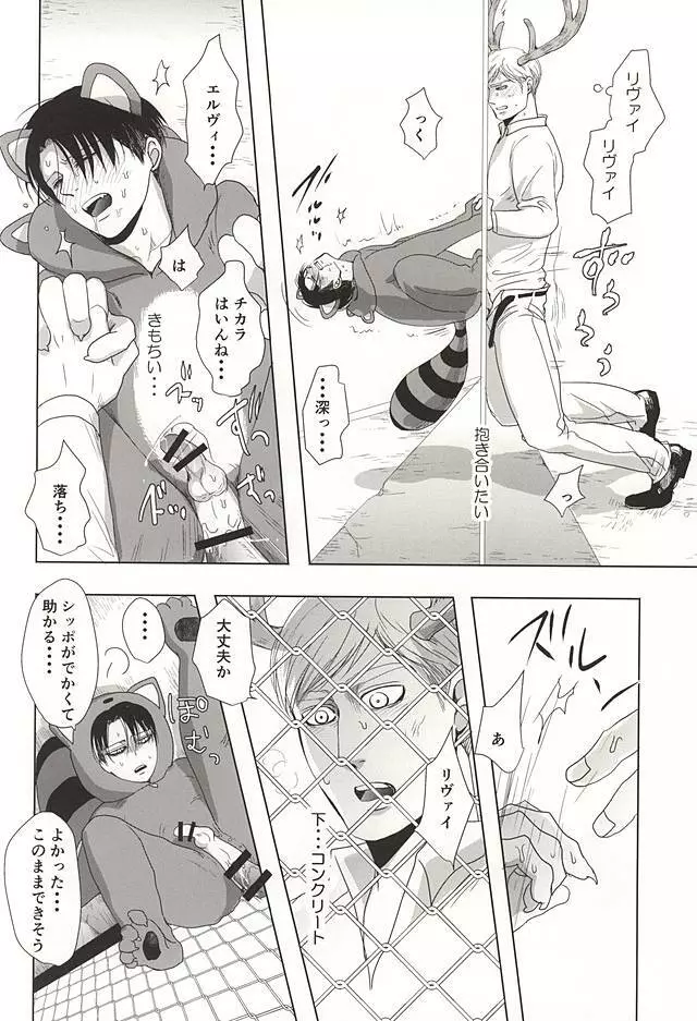 あらいぐまのりばい Page.11