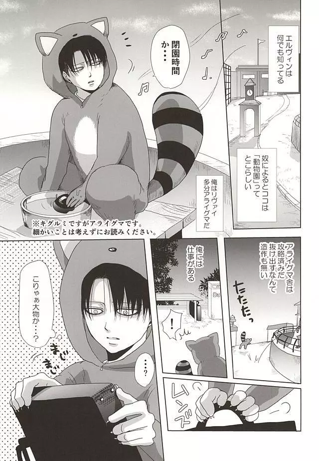 あらいぐまのりばい Page.2